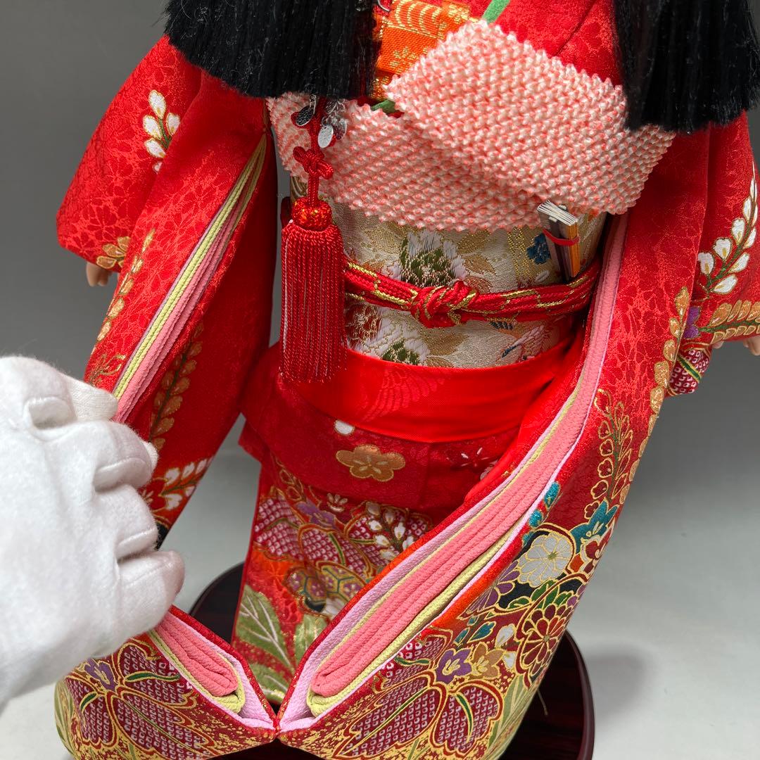 ma0214-11市松人形　公司作　46cm（台込み）日本人形　女の子