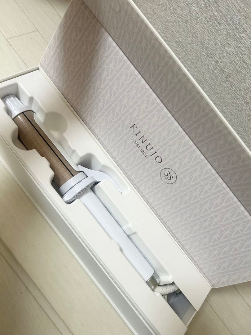 【soyo】KINUJO カールヘアアイロン KCJ28N 38mm