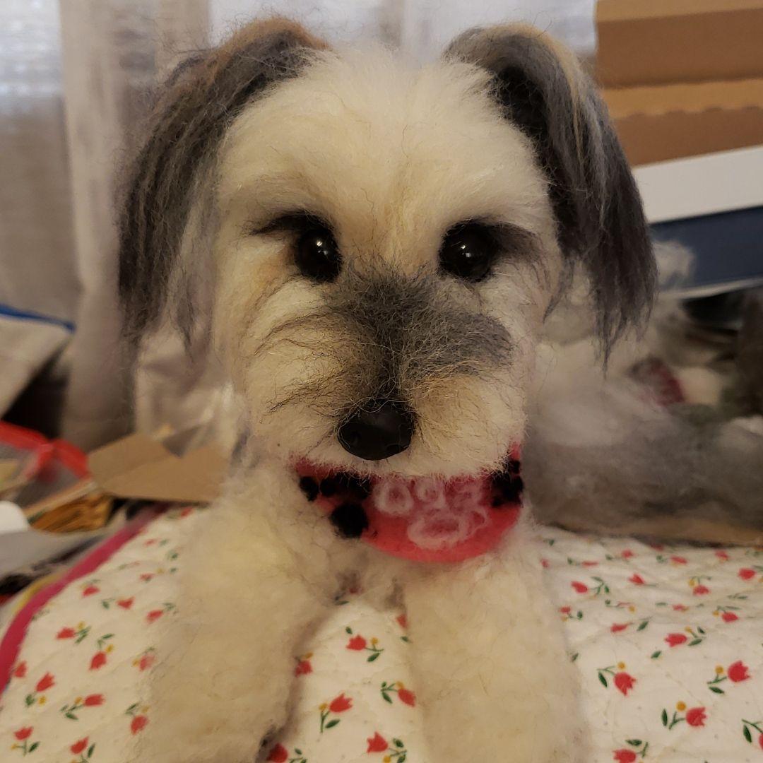 羊毛フェルト　クリステル様