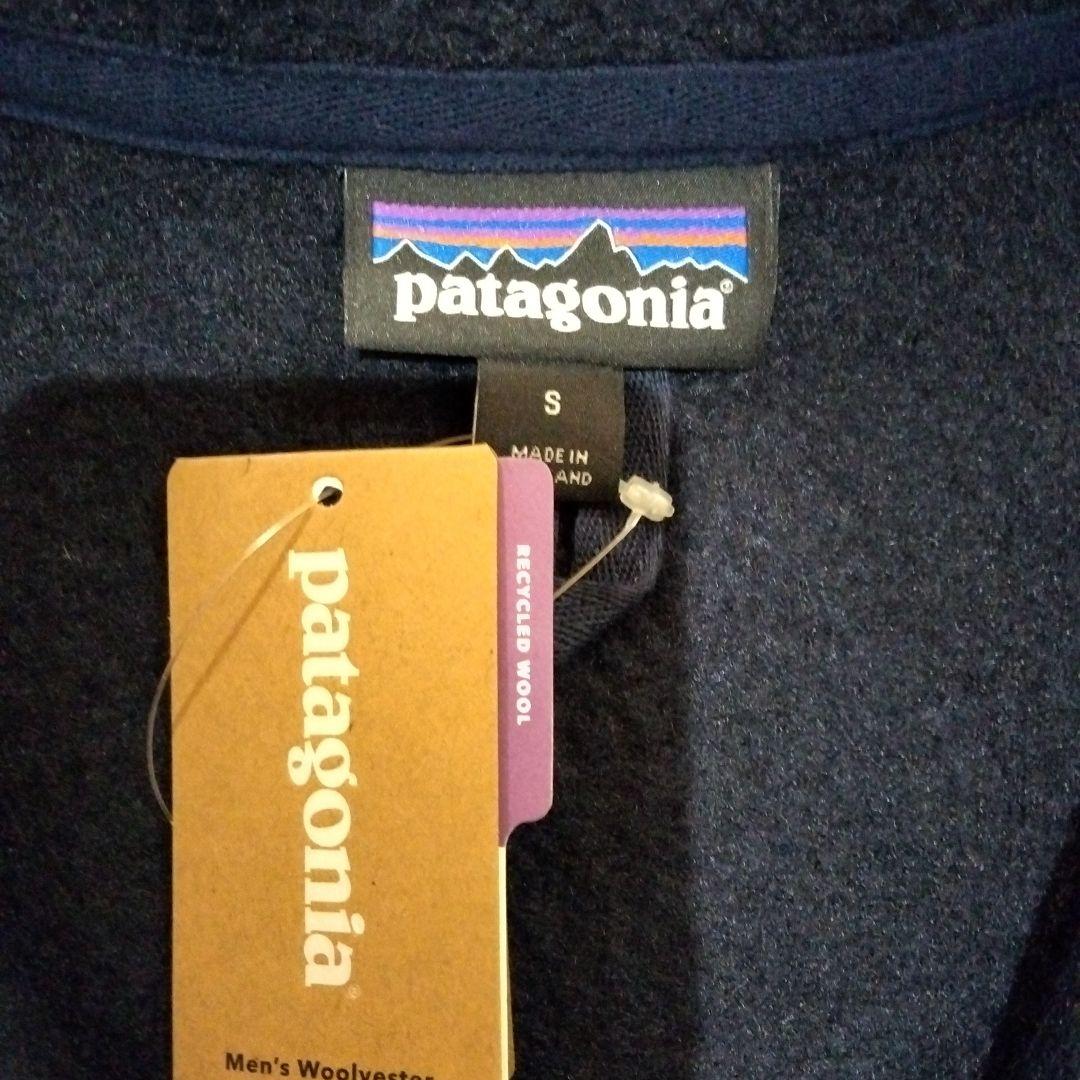極美品 patagonia パタゴニアハーフジップフリースS 未使用タグ付き