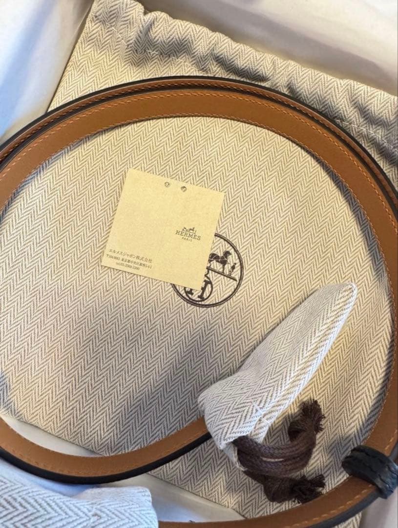 新品 HERMESエルメス ケリーベルトブラックK刻印(2025）