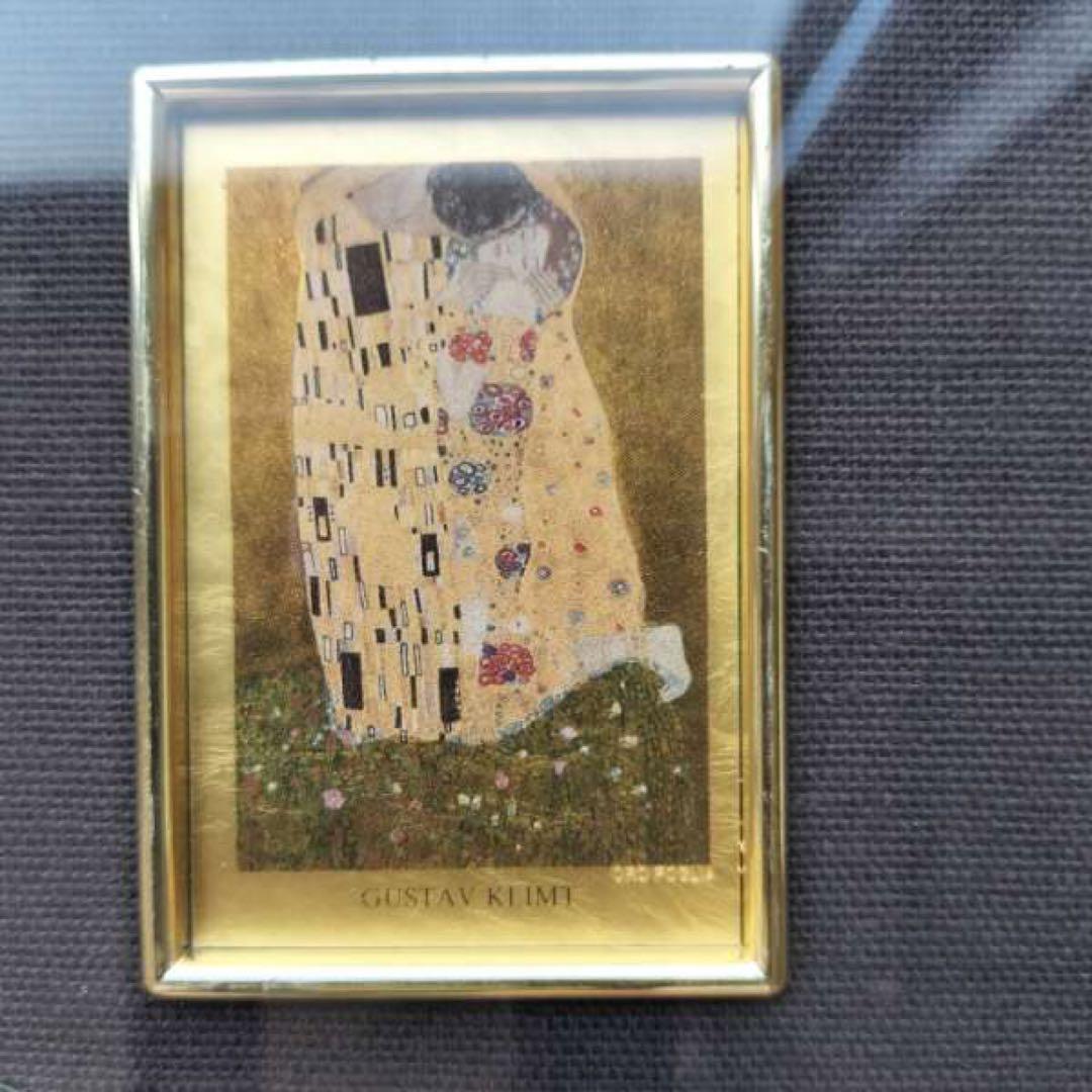 ◎イタリア　23金　クリムト　3Dアート　希少品　高級インテリア