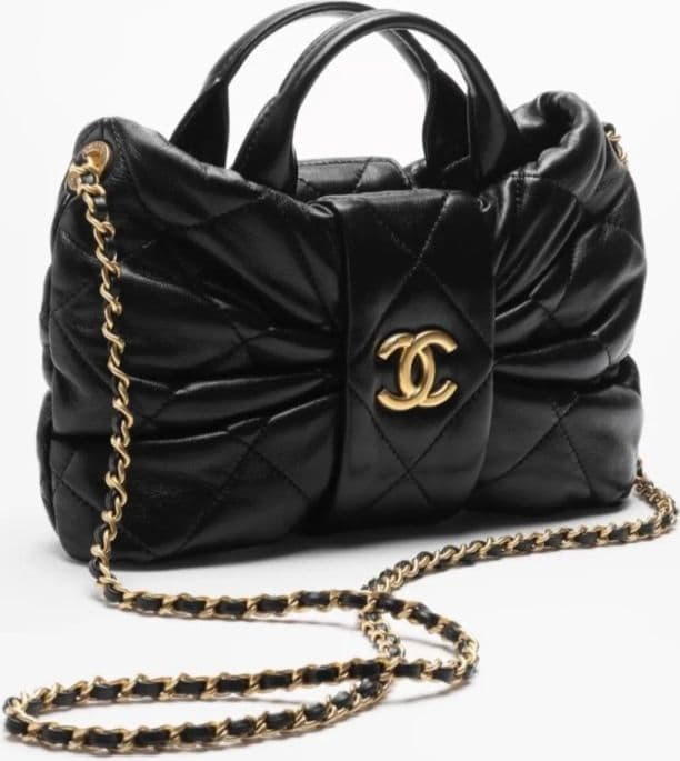 CHANELリボンバッグ ショルダー シャネルノベルティ