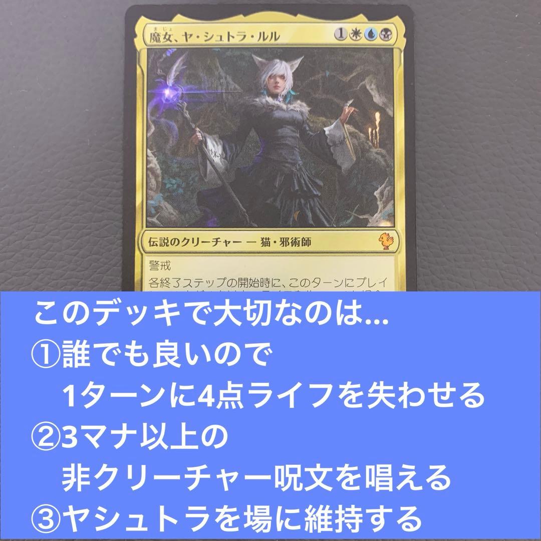 1*d様 すぐ遊べる！魔女、ヤシュトラ・ルル ドレインスペル レア24枚 日本語