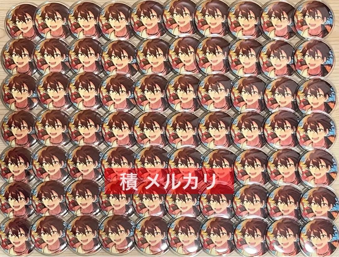 あんスタ 守沢千秋 痛バッグ 缶バッジ 78個