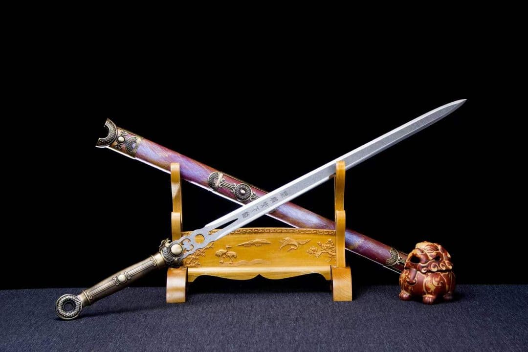 楼蘭古剣-高性能マンガン鋼 古兵器 武具　刀装具　日本刀　模造刀 居合刀