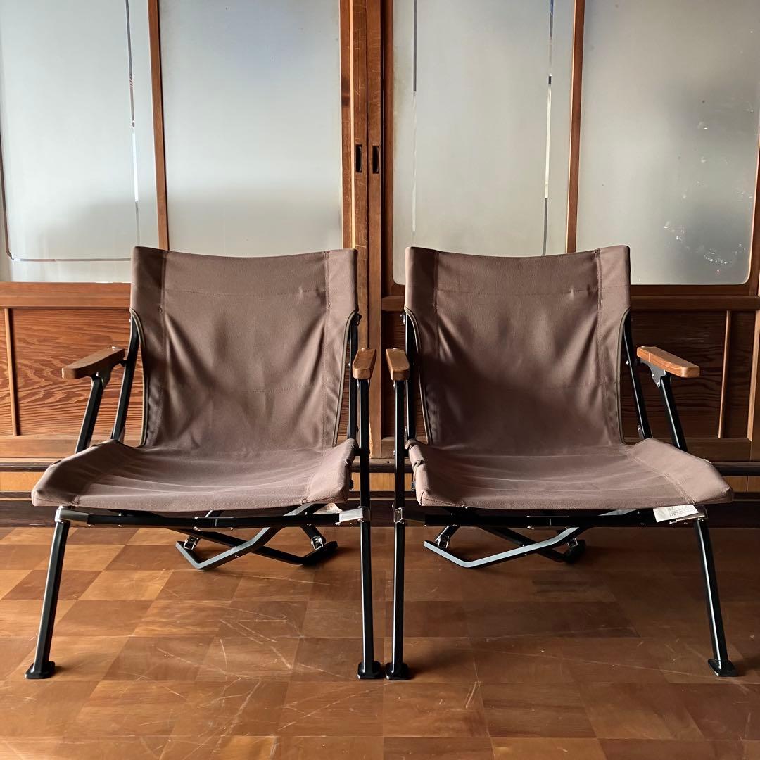 スノーピーク　ローチェアショート　グレー　2脚セット