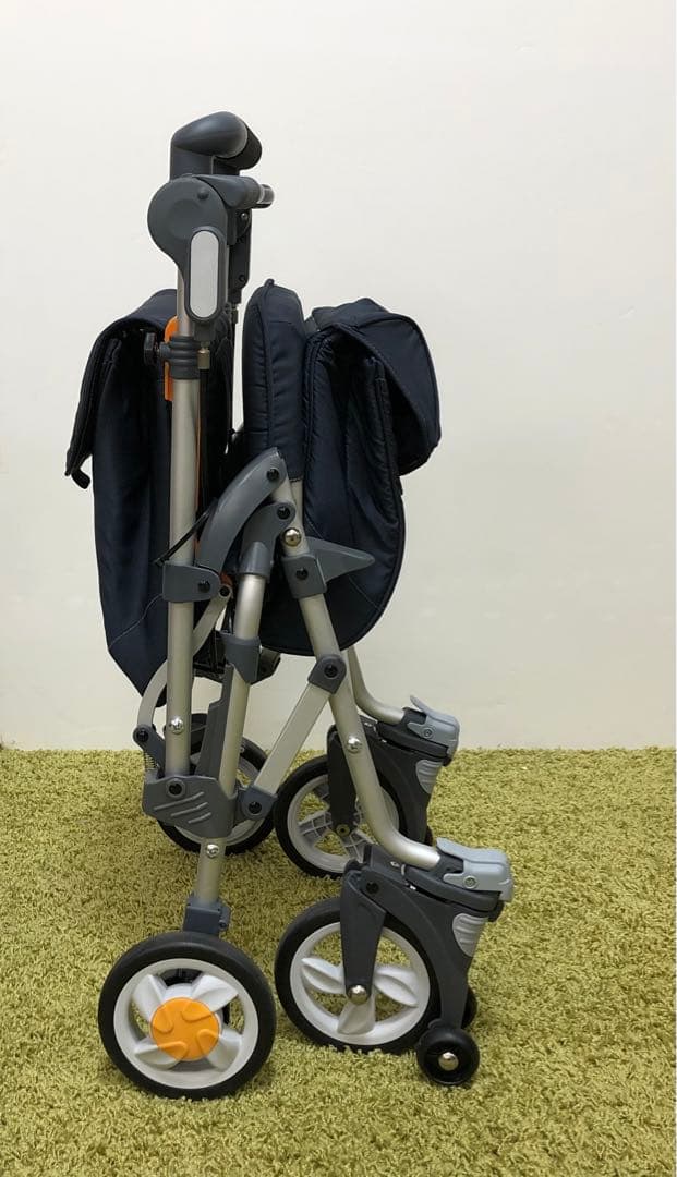 マキライフテック　シルバーカー　キャリースルーン　J-46004 ネイビー