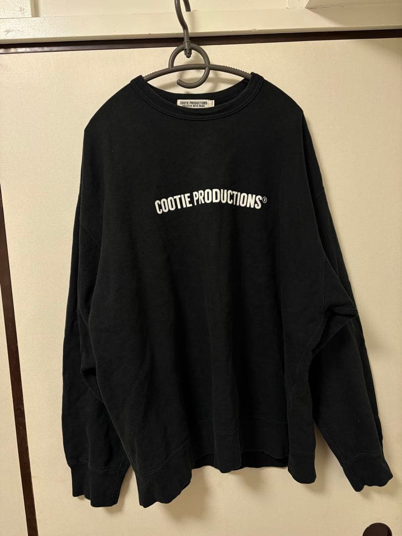 COOTIE PRODUCTIONS トレーナー XLサイズ ブラック