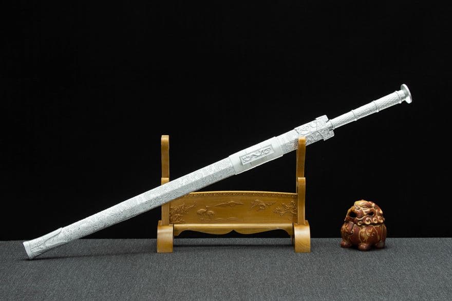 古兵器 武具　刀装具　日本刀　模造刀 居合刀 氷魄-怪物漢剣