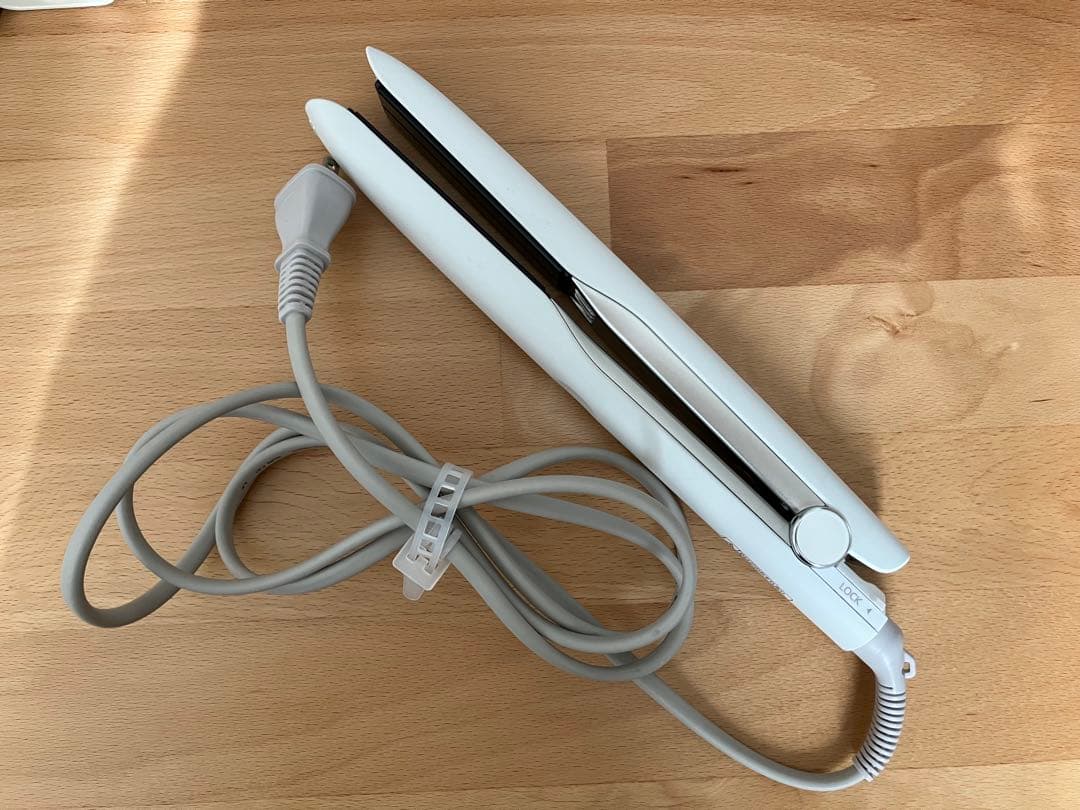 nanocare ストレートヘアアイロン ホワイト　EH-HS0J