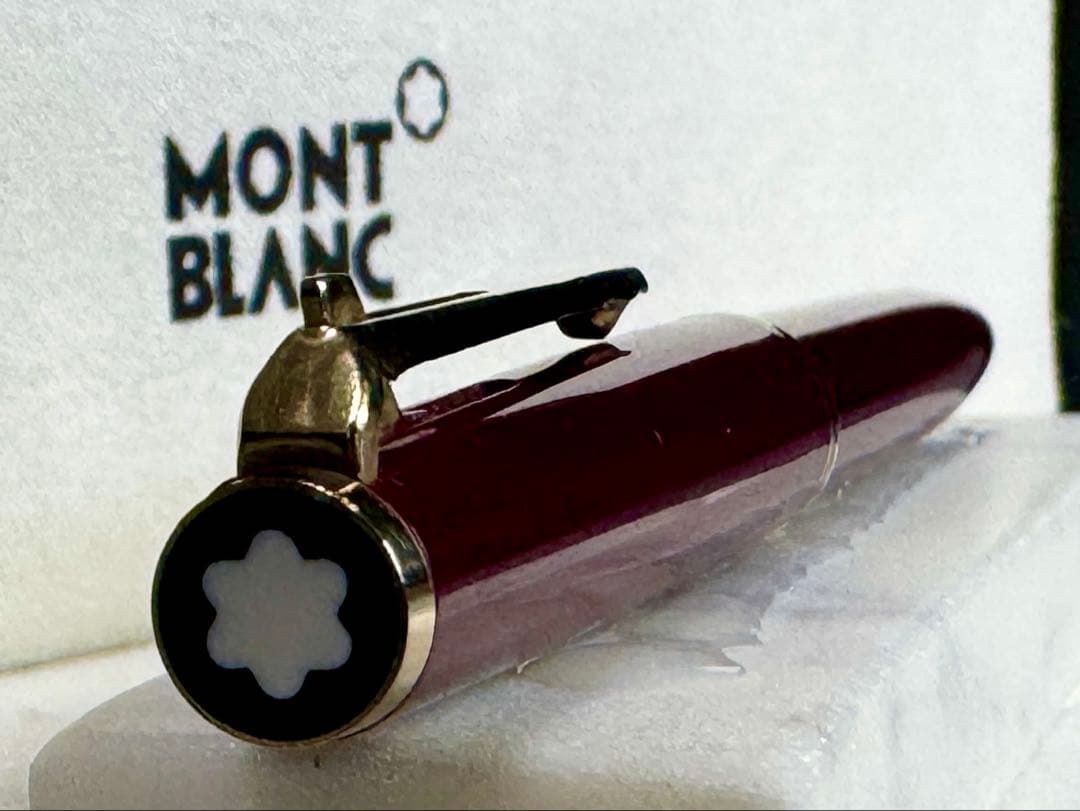 【極美品】モンブラン No 380 ハンマートリガー・ボールペン ボルドー
