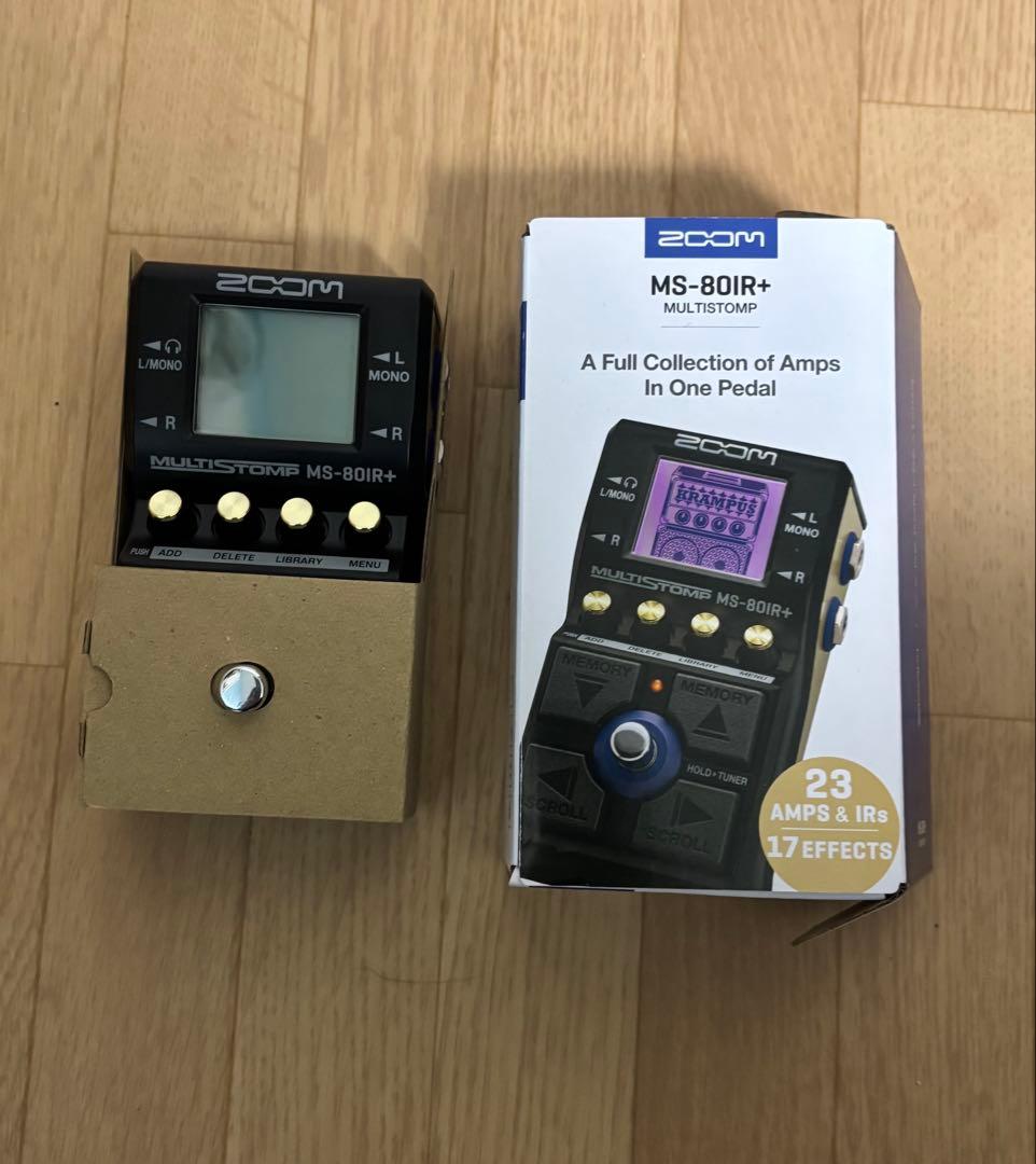 月曜3hタイムセール　ズーム ZOOM マルチストンプ MS-80IR +