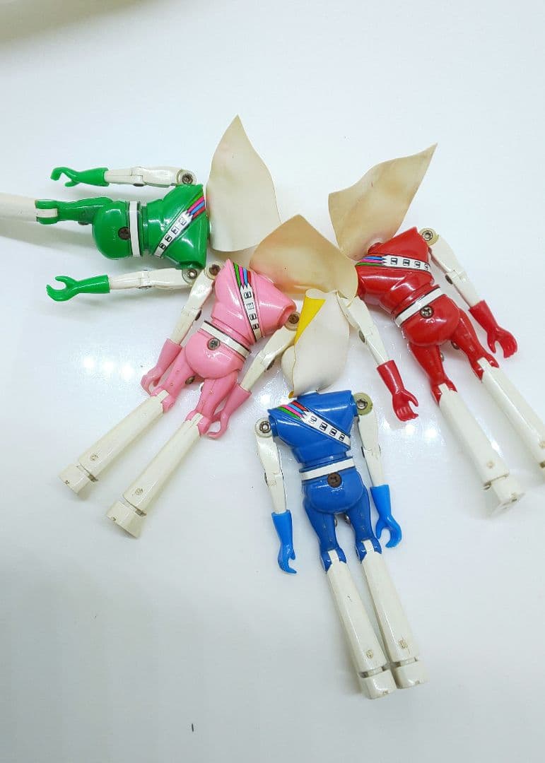 ❣️ポピー◎ビクトラー♠ジャッカー電撃隊✨昭和/特撮/当時物/ミクロマン