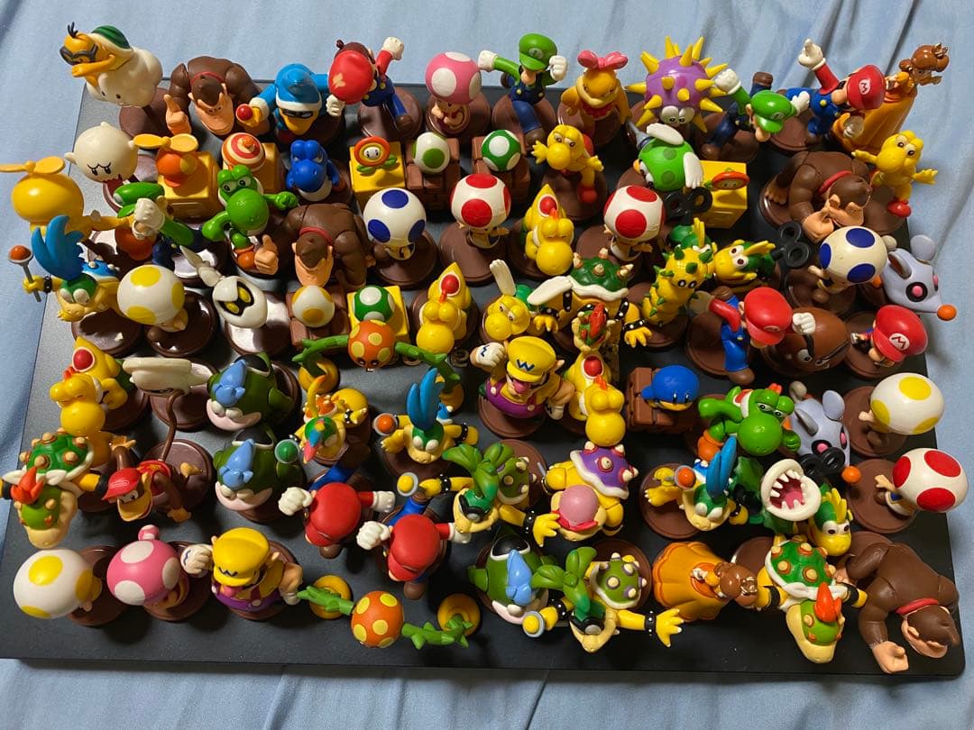 スーパーマリオチョコエッグまとめ売り 70体以上