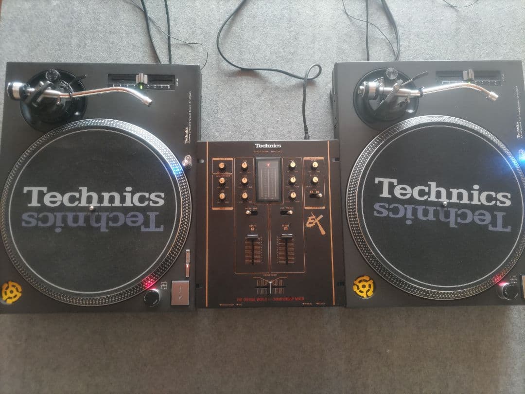 テクニクス TECHNICS SL-1200MK3×2 SH-EX1200×1