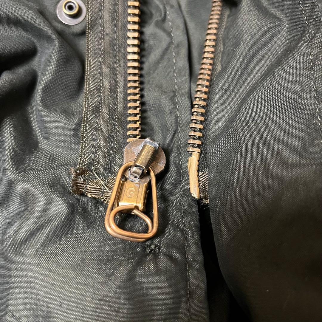 M*C様 U.S.ARMY M65 フィッシュテールパーカ 黒染め 米軍実物 モ