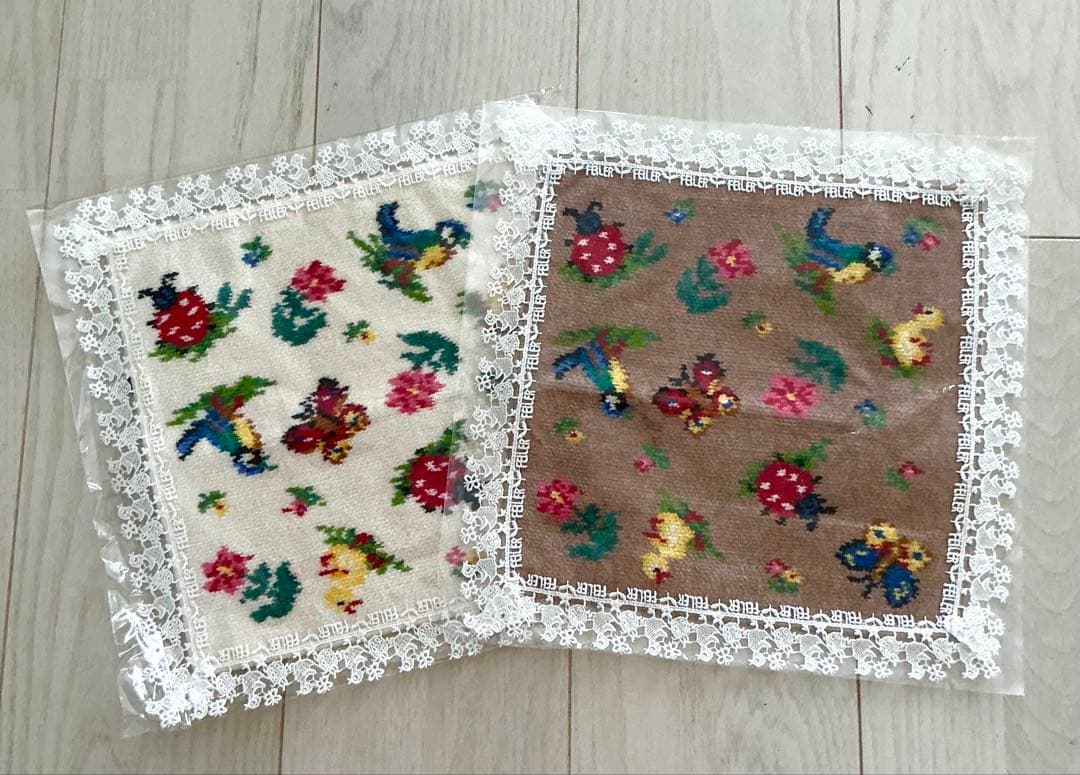 フェイラー FEILER 近沢レースコラボハイジハンカチ 2枚セット