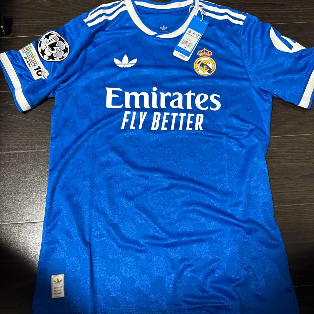 希少　レアル・マドリード　サードユニフォーム　CL仕様　選手仕様　ベリンガム