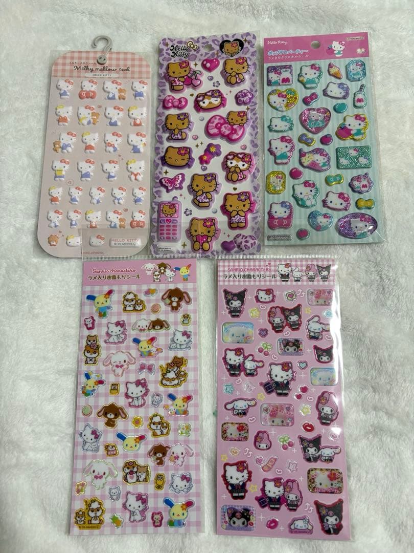 激レア！　正規品約60枚まとめ売り　うるちゅる　ボンボンドロップシール　サンリオ