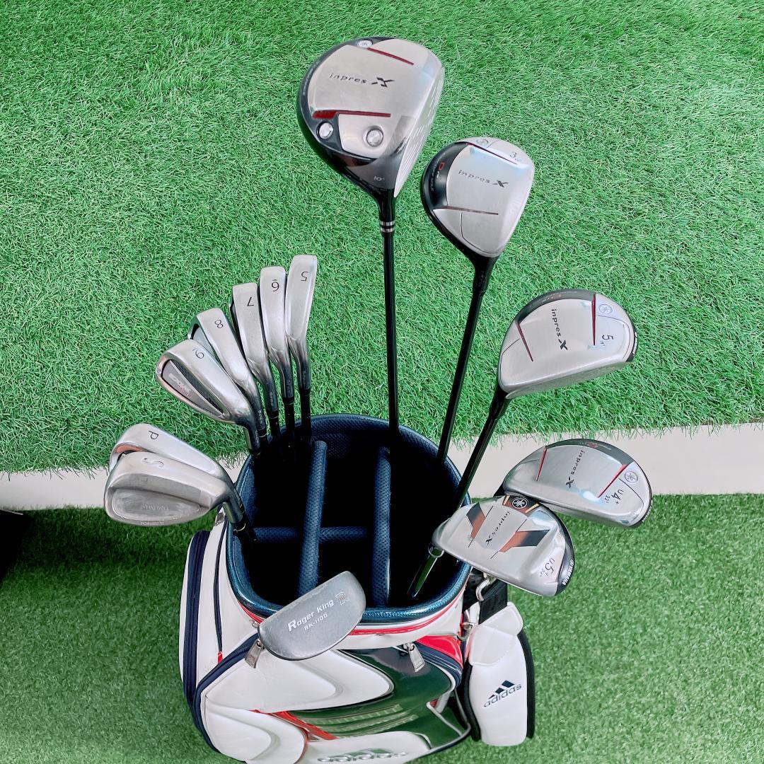 ヤマハ inpres X D ゴルフクラブセット 13本　N2142