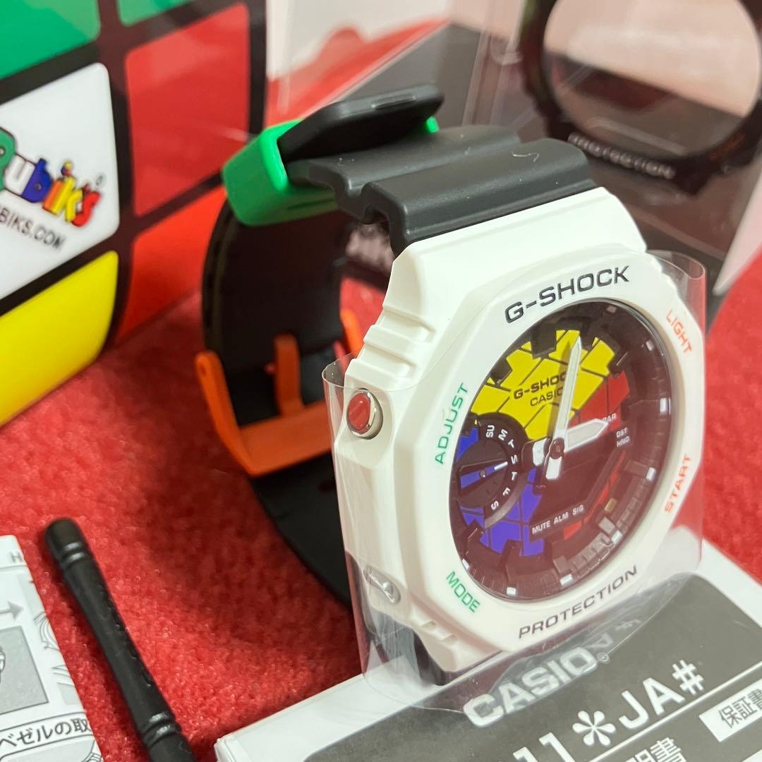 【未使用】稼働　G-SHOCK ルービックキューブ コラボ GAE-2100RC