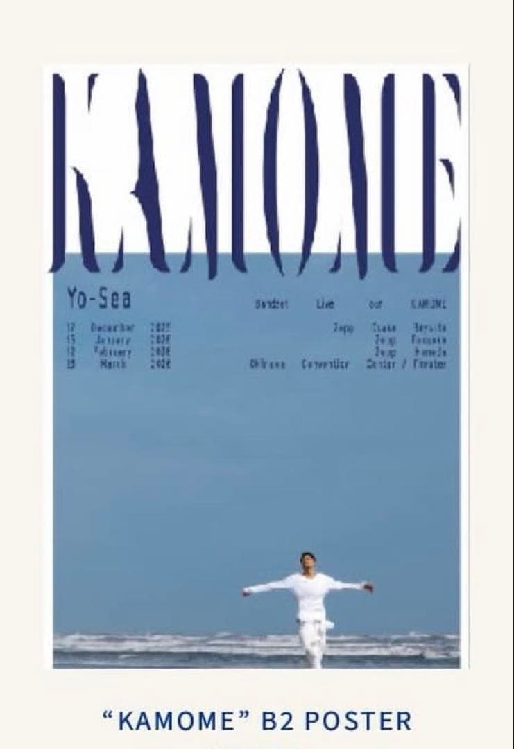 ミュージシャン yo-sea KAMOME B2 POSTER