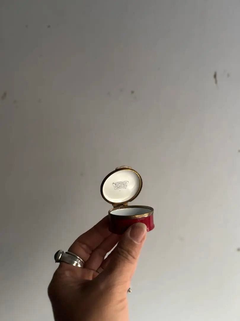 801 HALCYON DAYS ハルシオンデイズ エナメルボックス① 英国製