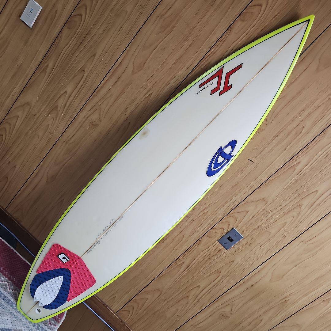 T ショートボード ホワイト/イエロー