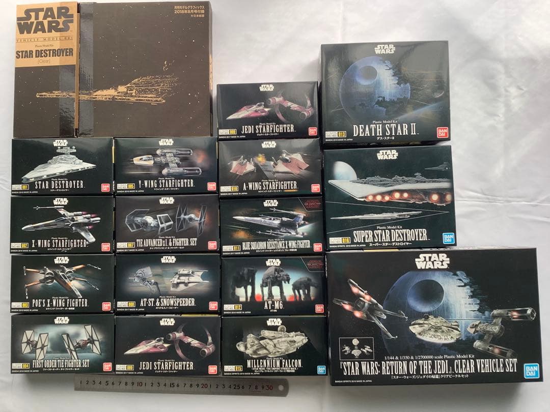バンダイ　スターウォーズ　ビークルモデル　セット