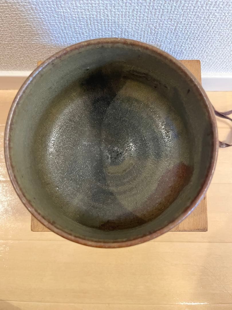 未使用 共箱付 多久唐津焼 船山窯 鳥井能山（鳥井義信）作 抹茶碗 茶道具