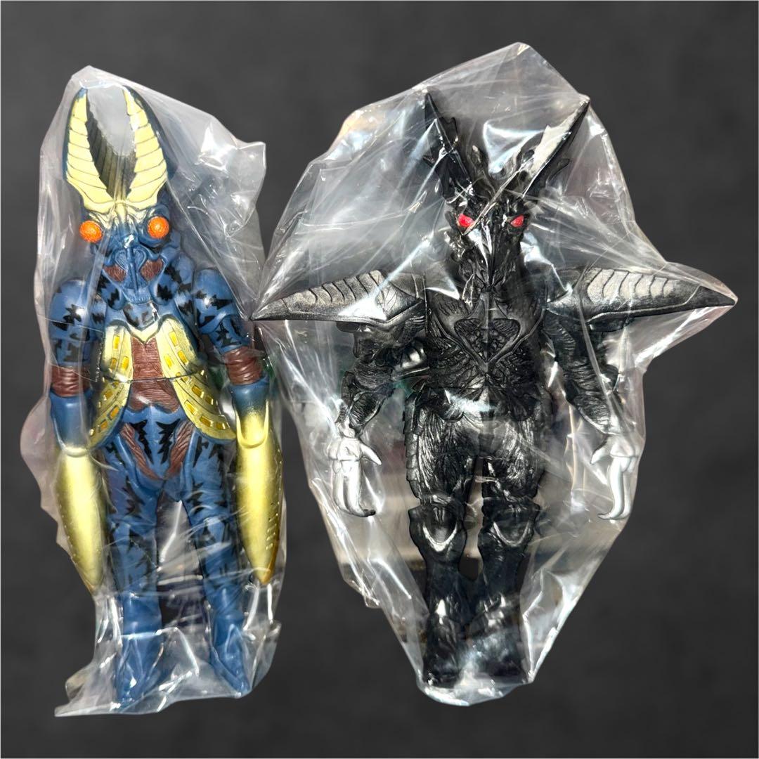 ウルトラヒーローシリーズ　ウルトラマンコスモス　ウルトラマンジャスティス　ソフビ