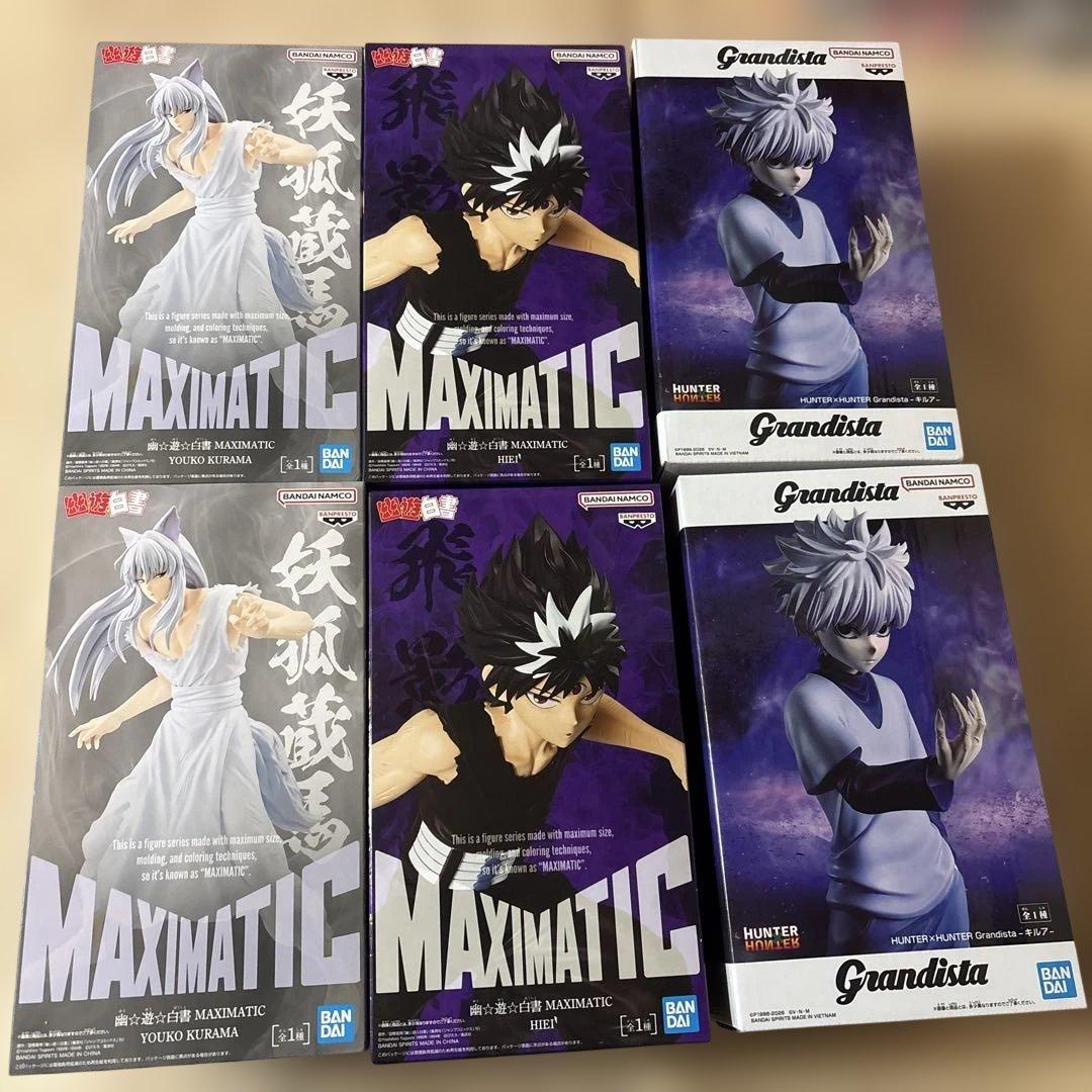 幽☆幽☆白書　HUNTER×HUNTER フィギュア