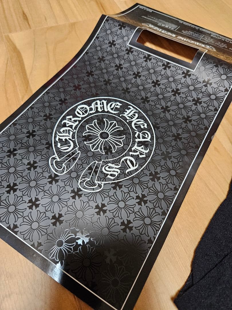 CHROME HEARTS レディースタイツ ブラック サイズ2