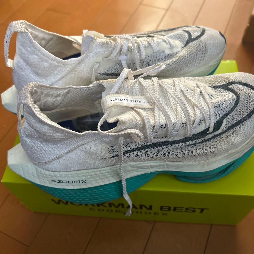 ALPHAFLY NEXT% 2 ホワイト/ターコイズ