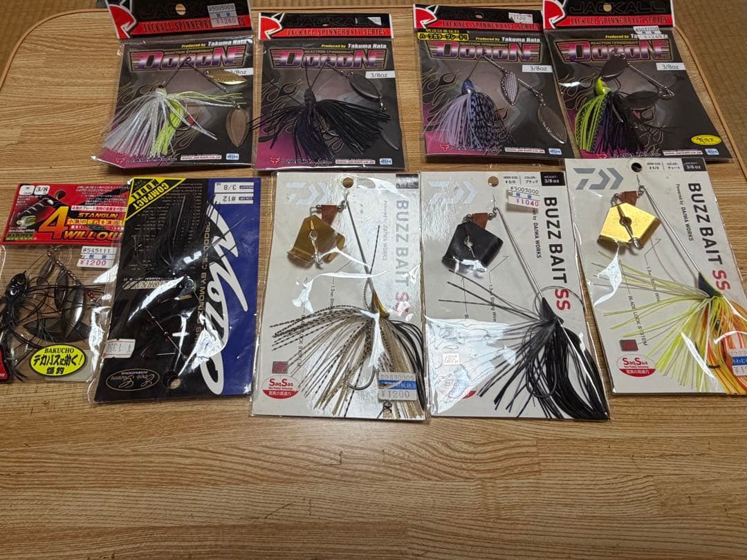 Daiwa Buzzbait SS スピナーベイトなど12個セット