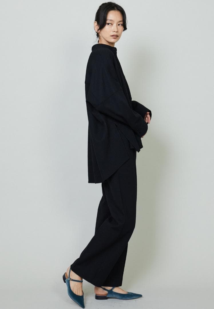 1erarrondissement　プルミエ　アロンディスモン　シャツ　　紺