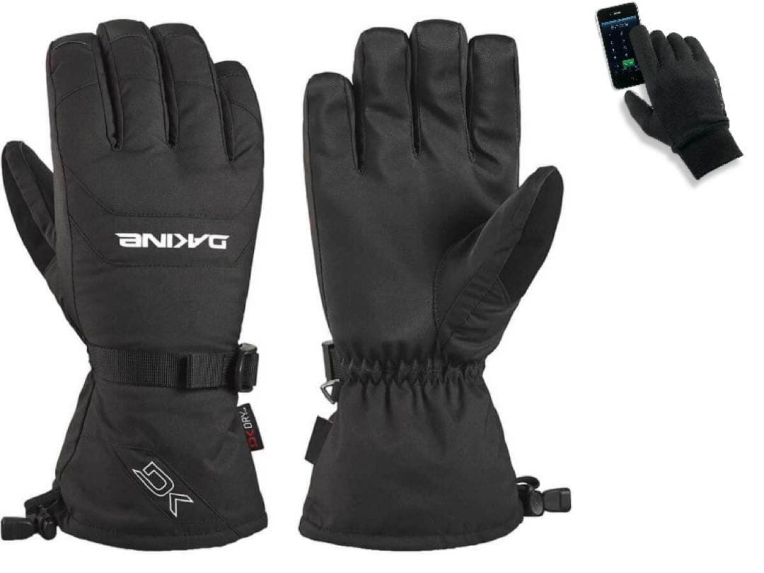 送料無料 新品 DAKINE SCOUT ５本指 スノーグローブ M BLK