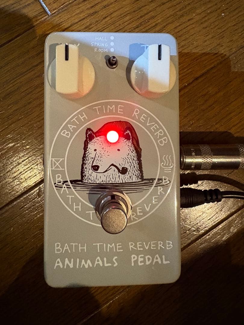 ギター ANIMALS PEDAL BATH TIME REVERB