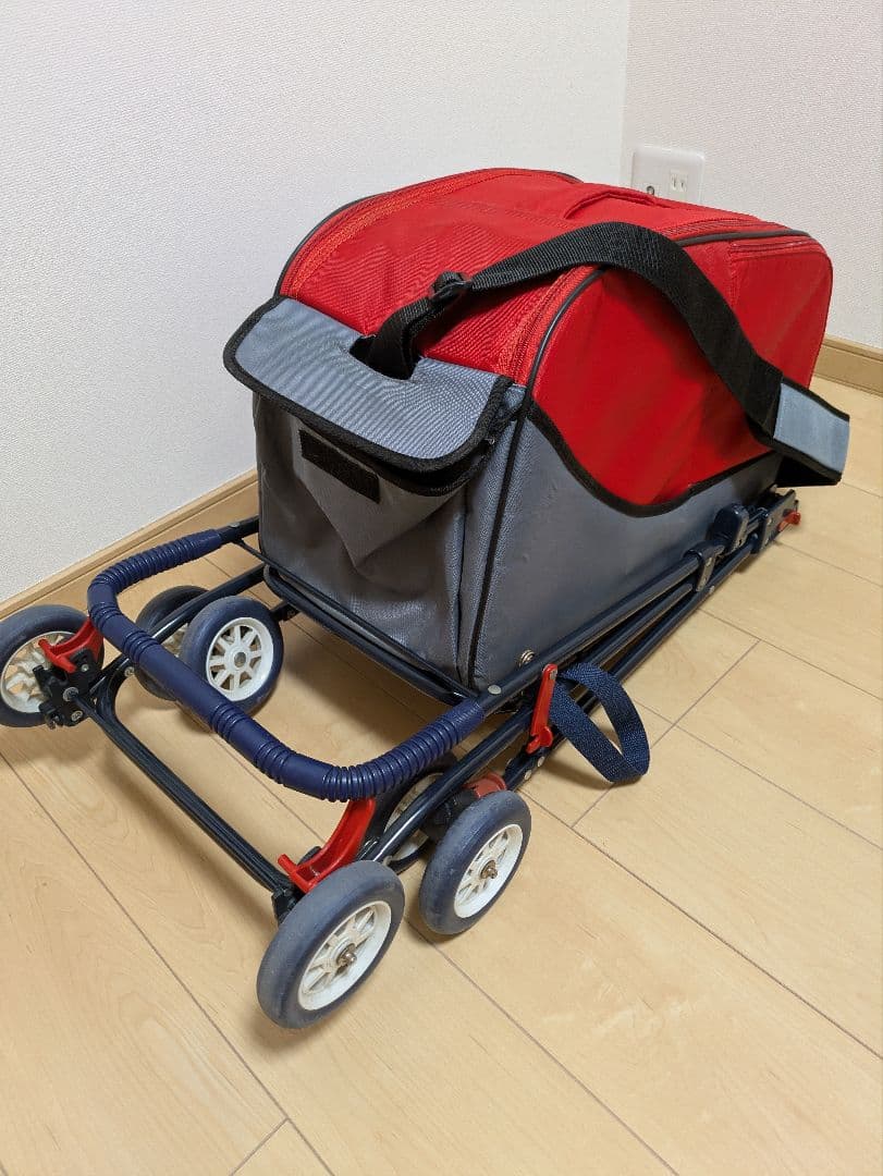 B4U キャリーバッグ ペット用カート ペットキャリー ワゴン