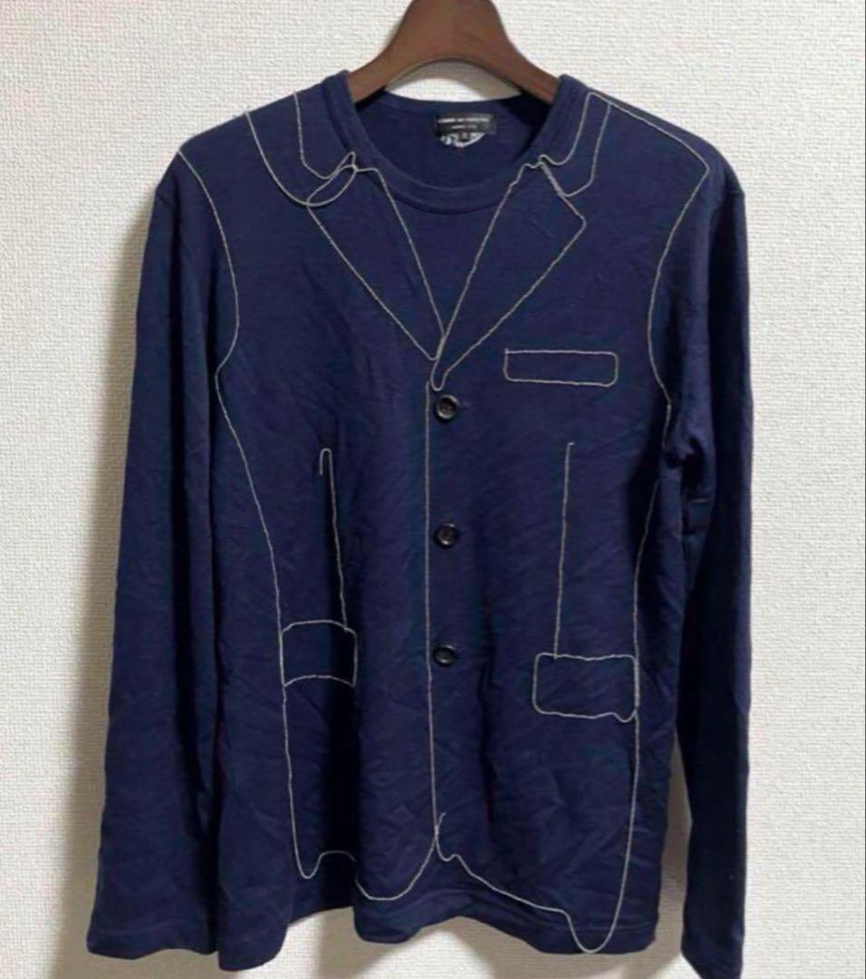 コムデギャルソンオムプリュス　ボールチェーン　ベストデザイン　ニット