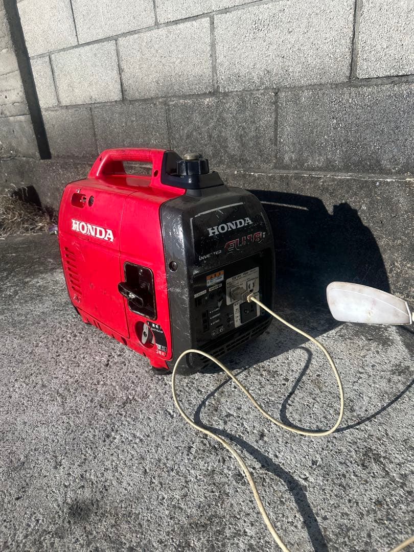 （動作確認済み）中古ホンダインバーター発電機 EU18i エンジンOK！