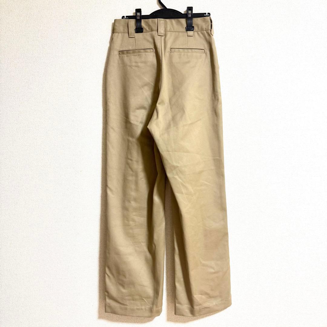 【美品】シンゾーン トムボーイパンツ ベージュ 36 タックパンツ