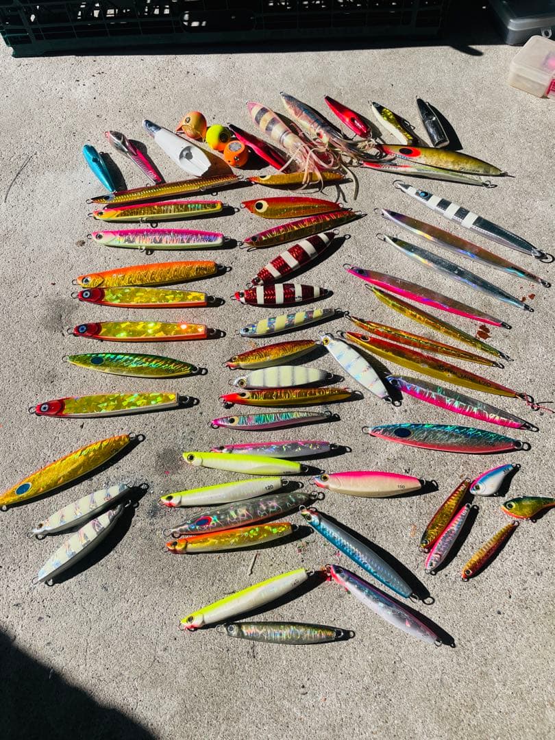 メタルジグ 多種多様