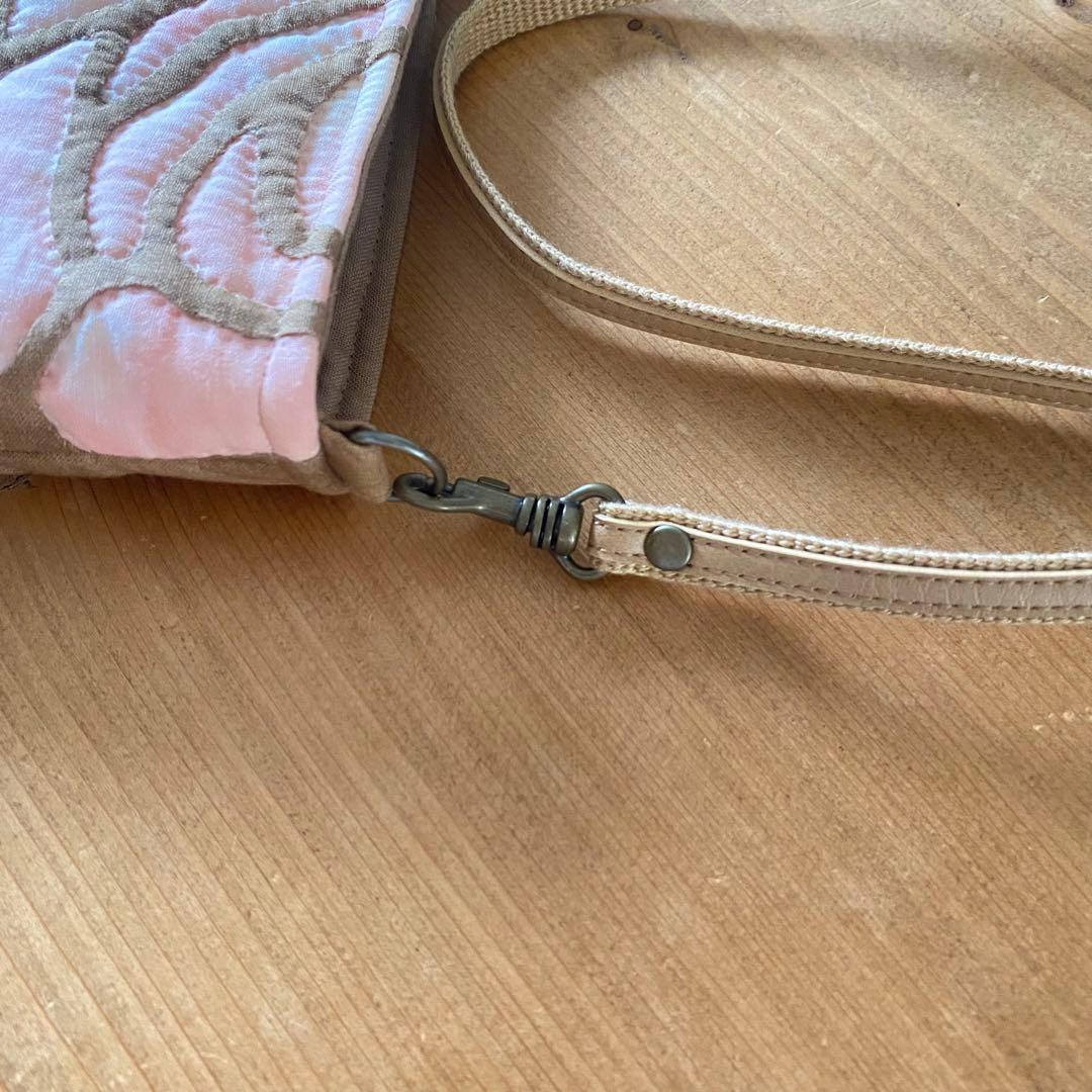 ハワイアンキルト◆ショルダーバッグ◆バラ◆ハンドメイド