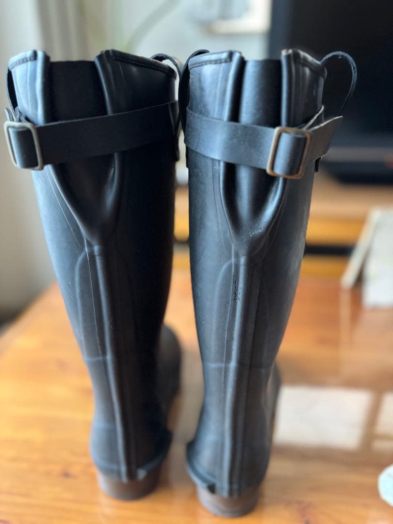 Daiichi rubber第一ゴム ラバーブーツ ブラック