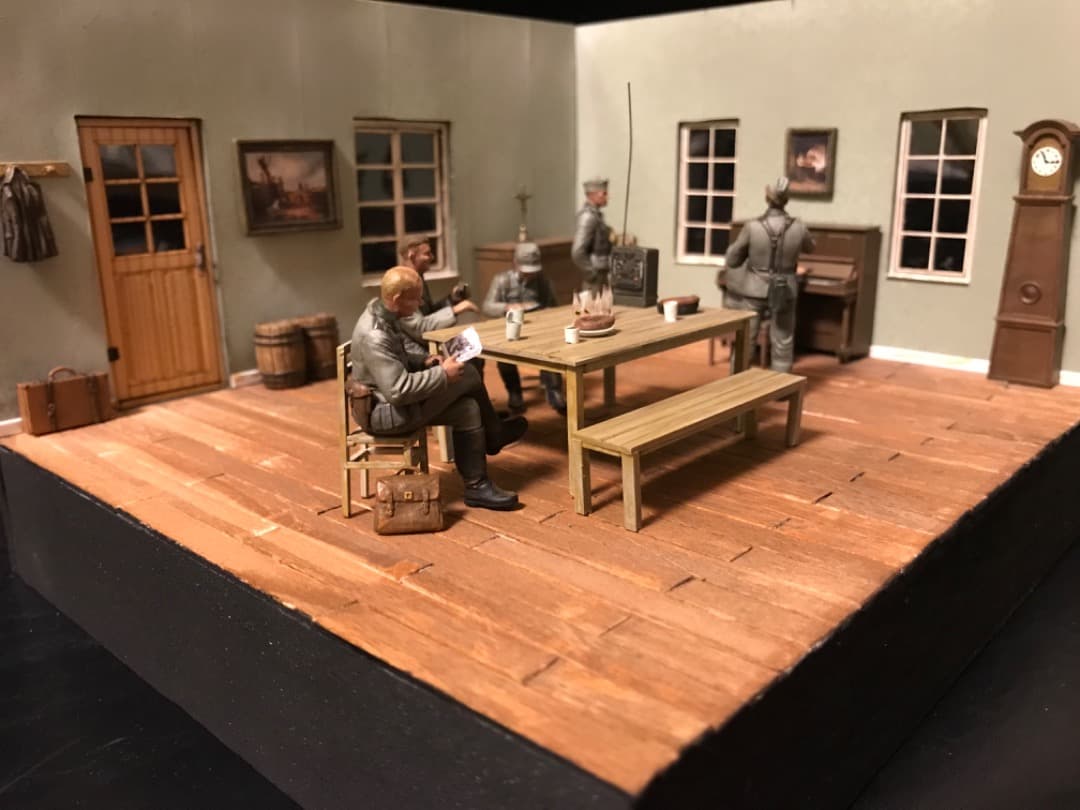 ジオラマ 1/35 タミヤ　cobaanii　イタレリ　ドイツ軍　完成品