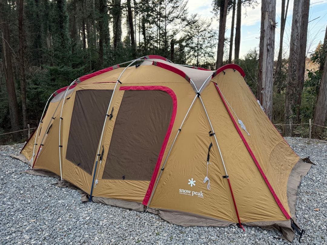  peak トルテュ ライト TP-750 廃番 大型シェルター 設営可