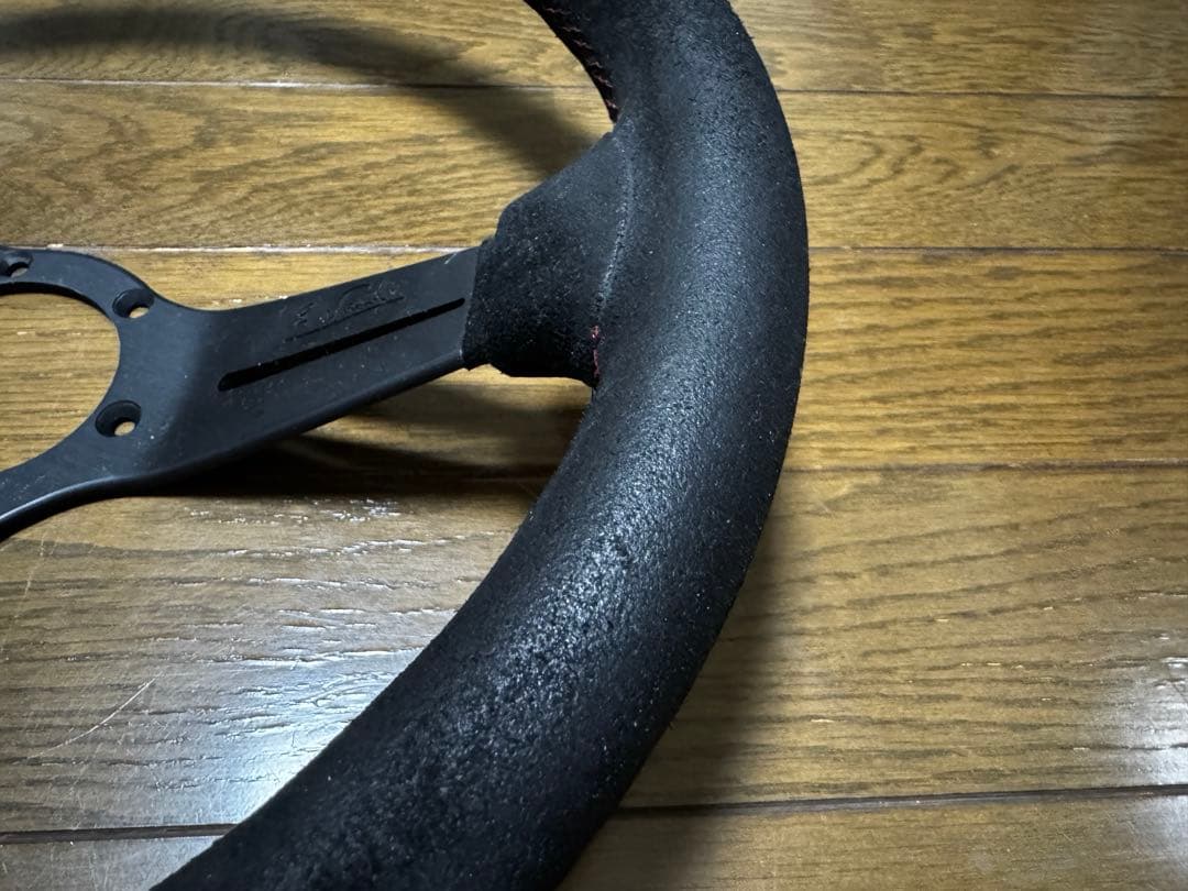 NARDI ステアリング　SPORTS タイプラリー　ブラックスエード N754