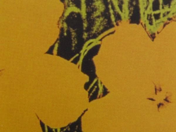 ANDY WARHOL、FLOWERS#2、希少画集画、新品高級額、額装付